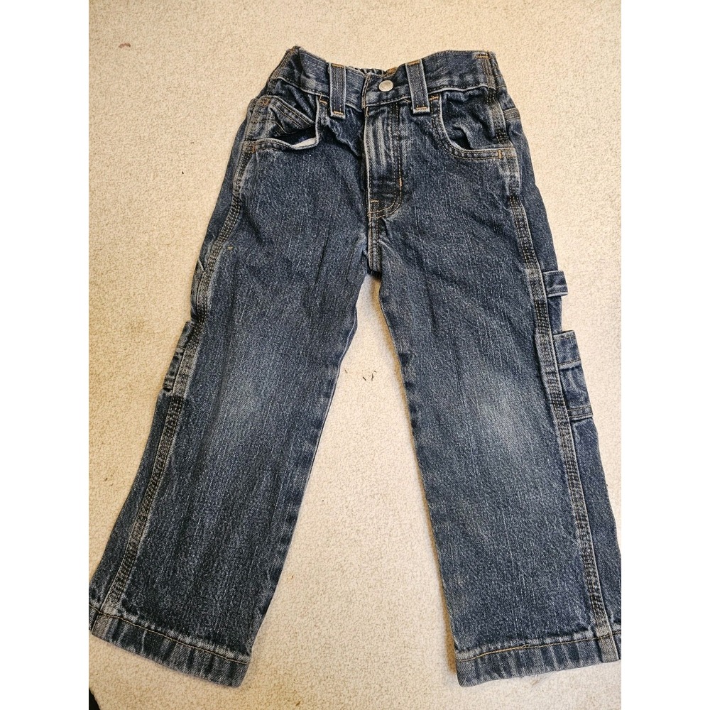 Vintage Faded Glory 5 Pocket Kids Jeans Size 4 - Picture 1 of 4